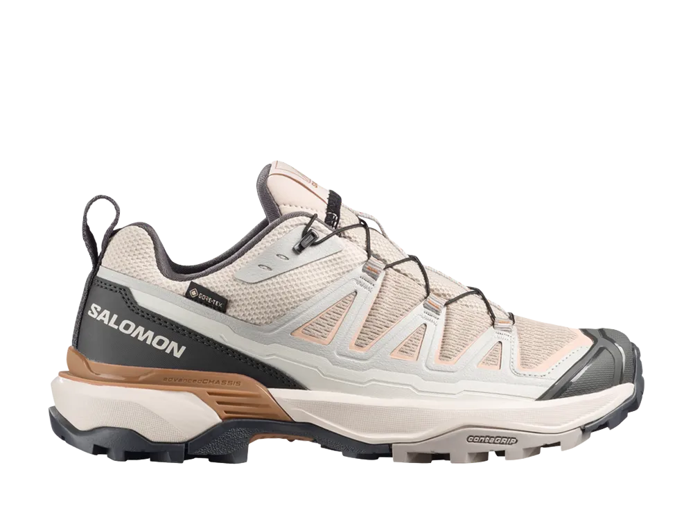 Salomon Women's X Ultra 360 Edge GORE-TEX "Oxford Tan/Lunar Rock/Pecan Brown"