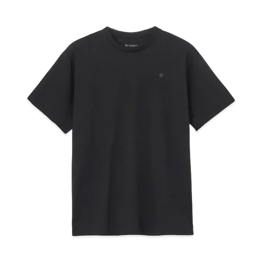 Goldwin Big Logo Print T-shirt (Unisex) "Black"