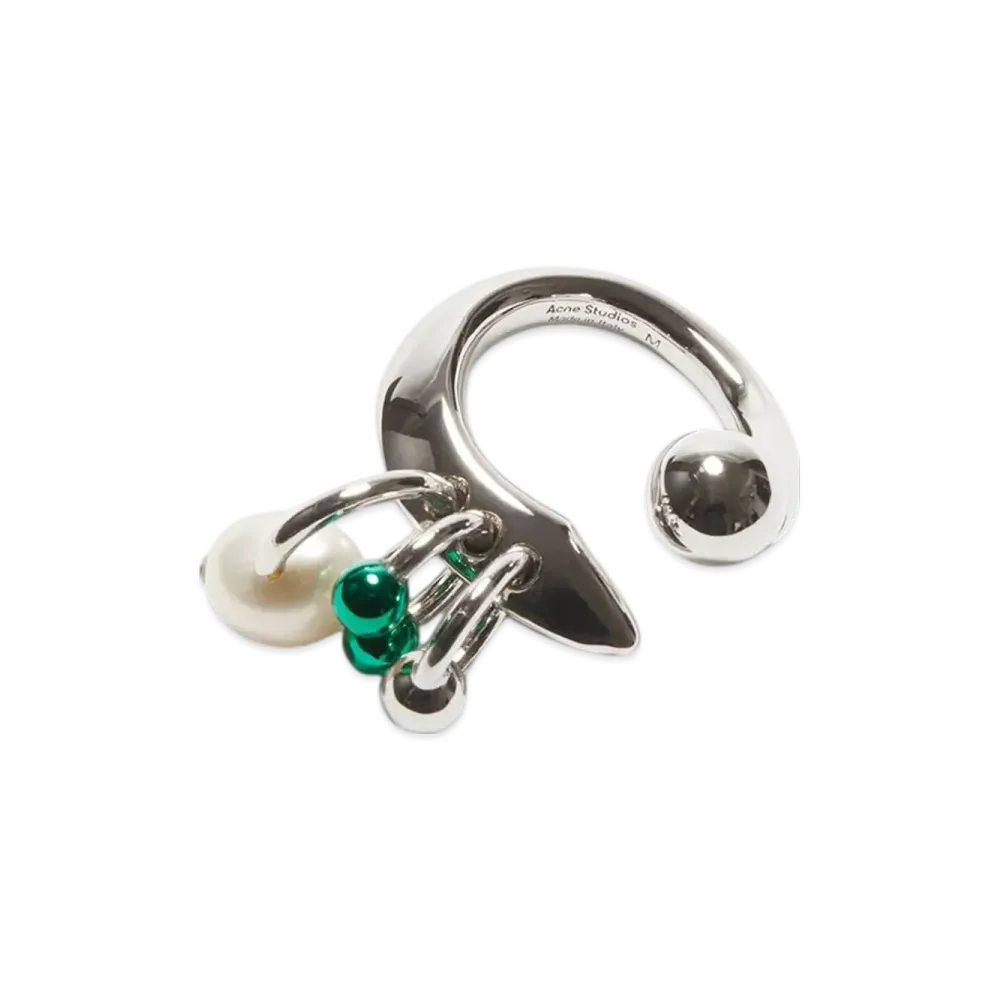 Acne Studios Multi-Charm Ring "Silver"