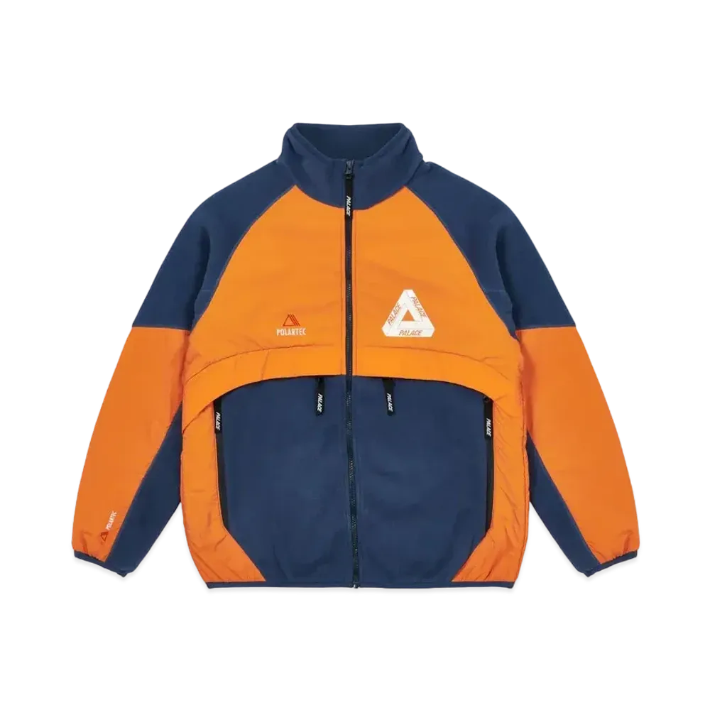 PALACE Polartec Shell Jacket "Navy / Orange"