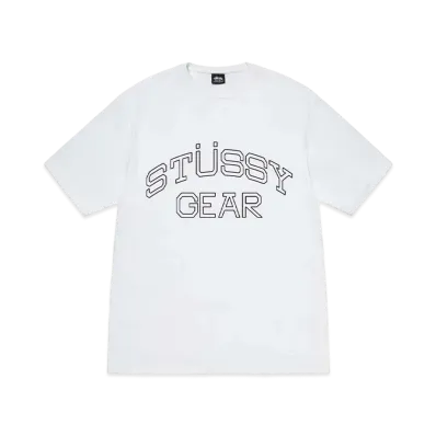 Stussy Gear Tee "White" (FA24)