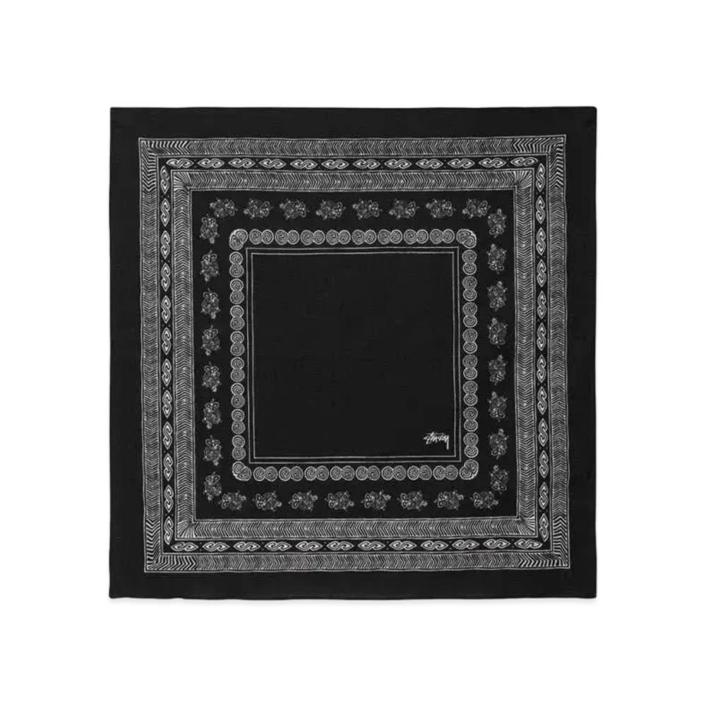 Stussy BANDANA "Black"
