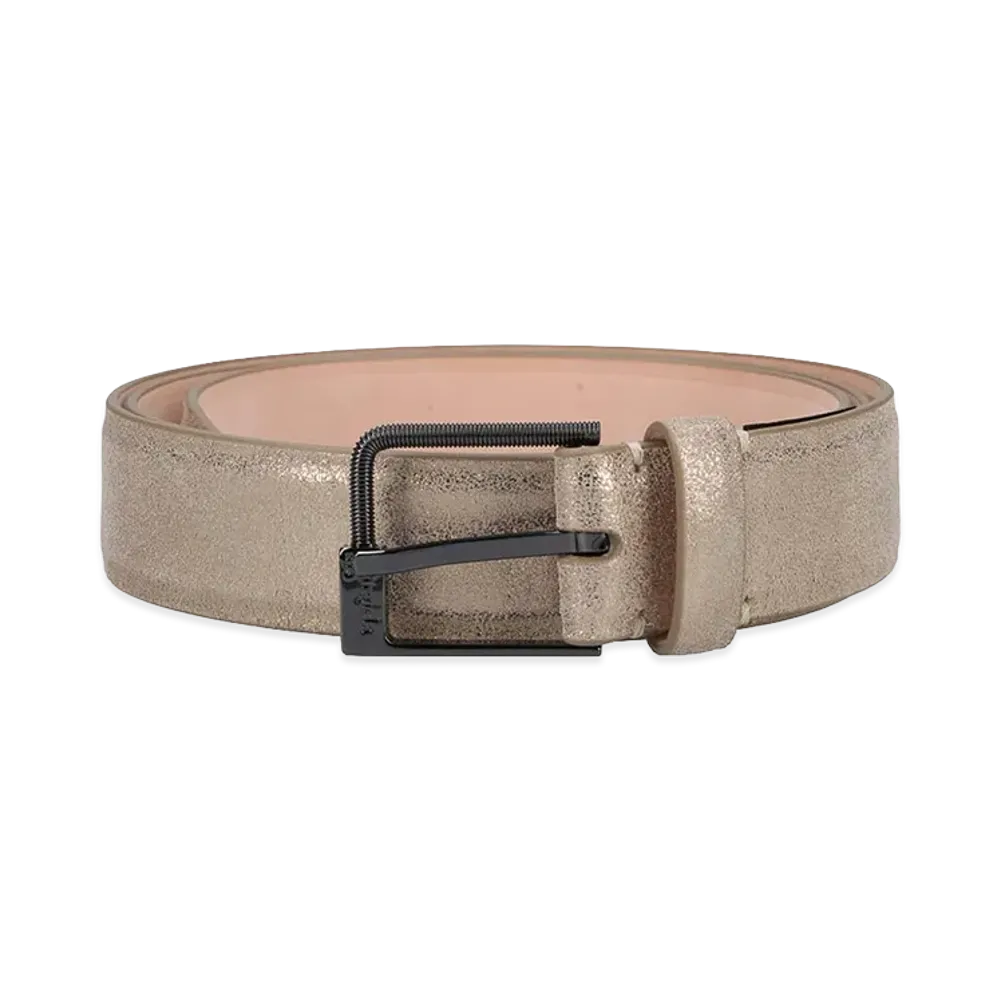 Maison Margiela Women's Leather Belt "White"