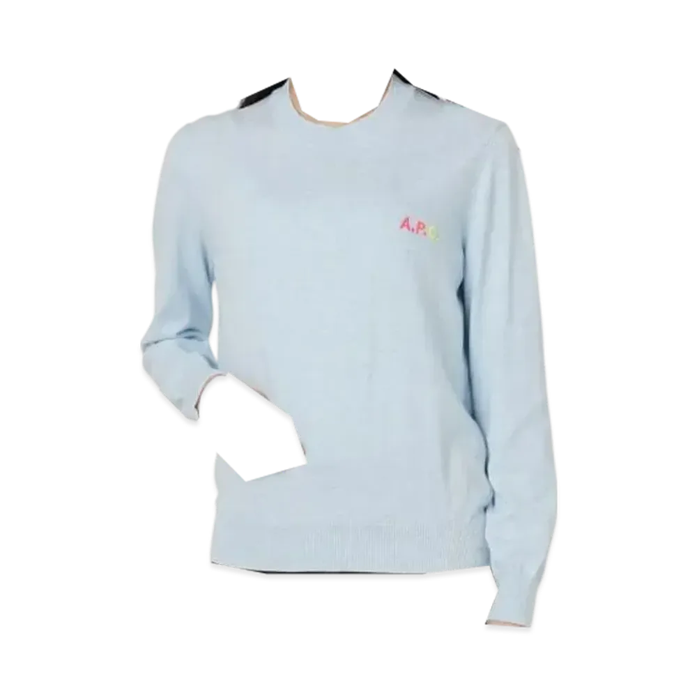 A.P.C. Pull Vera "Bleu Ciel Chine"