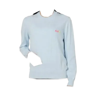 A.P.C. Pull Vera "Bleu Ciel Chine"
