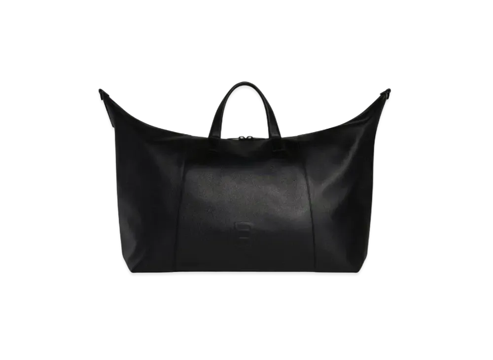 BALENCIAGA Hourglass Men Large Carry All Bag In Semi Matte Grained Calfskin "Black"