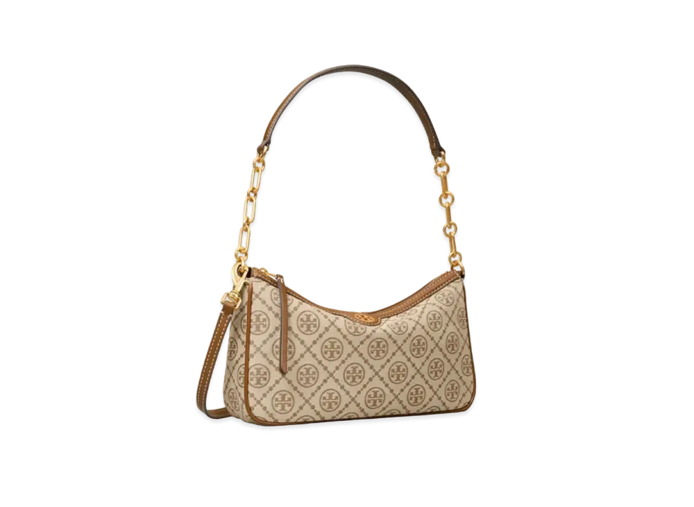 TORY BURCH T Monogram Jacquard Studio Bag "Hazel"