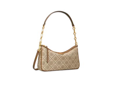 TORY BURCH T Monogram Jacquard Studio Bag "Hazel"