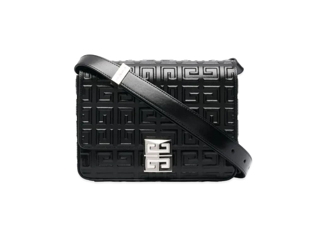 GIVENCHY Medium 4G Bag in Leather "Black"