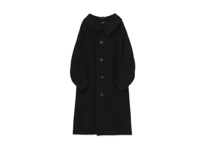 Yohji Yamamoto Y's WOOL MOSSER LONG CAPE "Black"