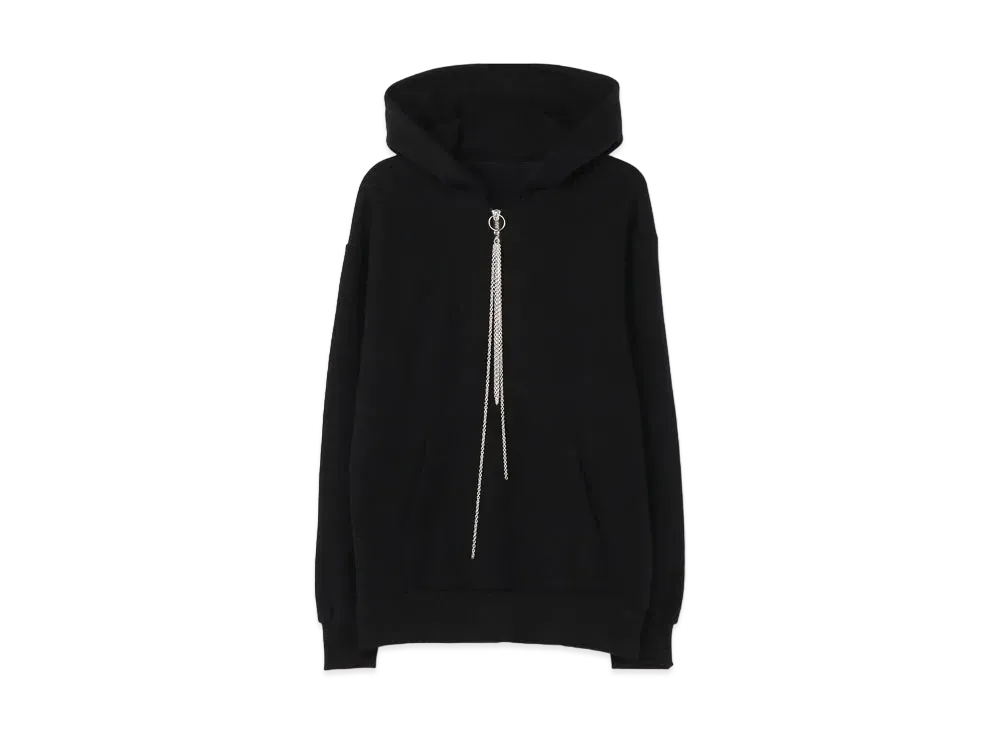 Yohji Yamamoto Y's FLEECE x CHAIN CHAIN PARKA A "Black"