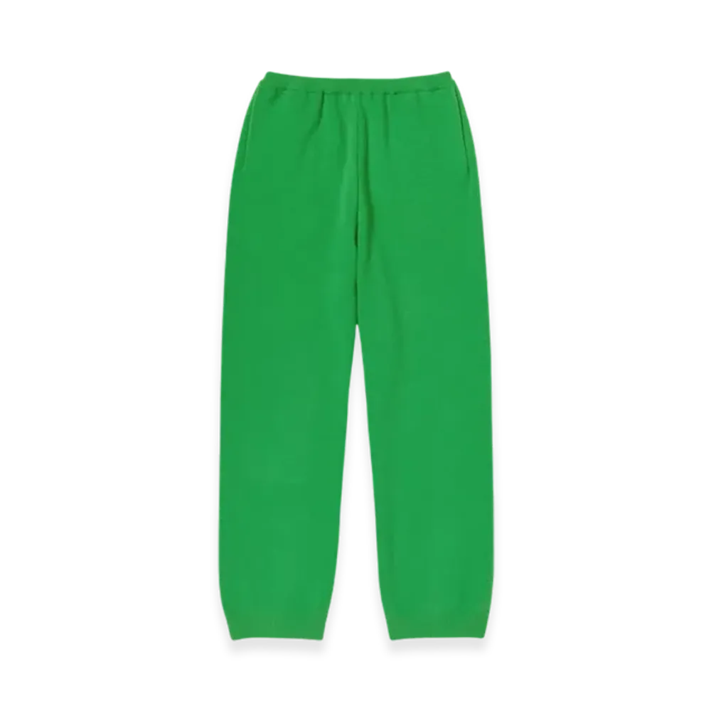 AURALEE Heavy Milano Rib Knit Pants "Green"