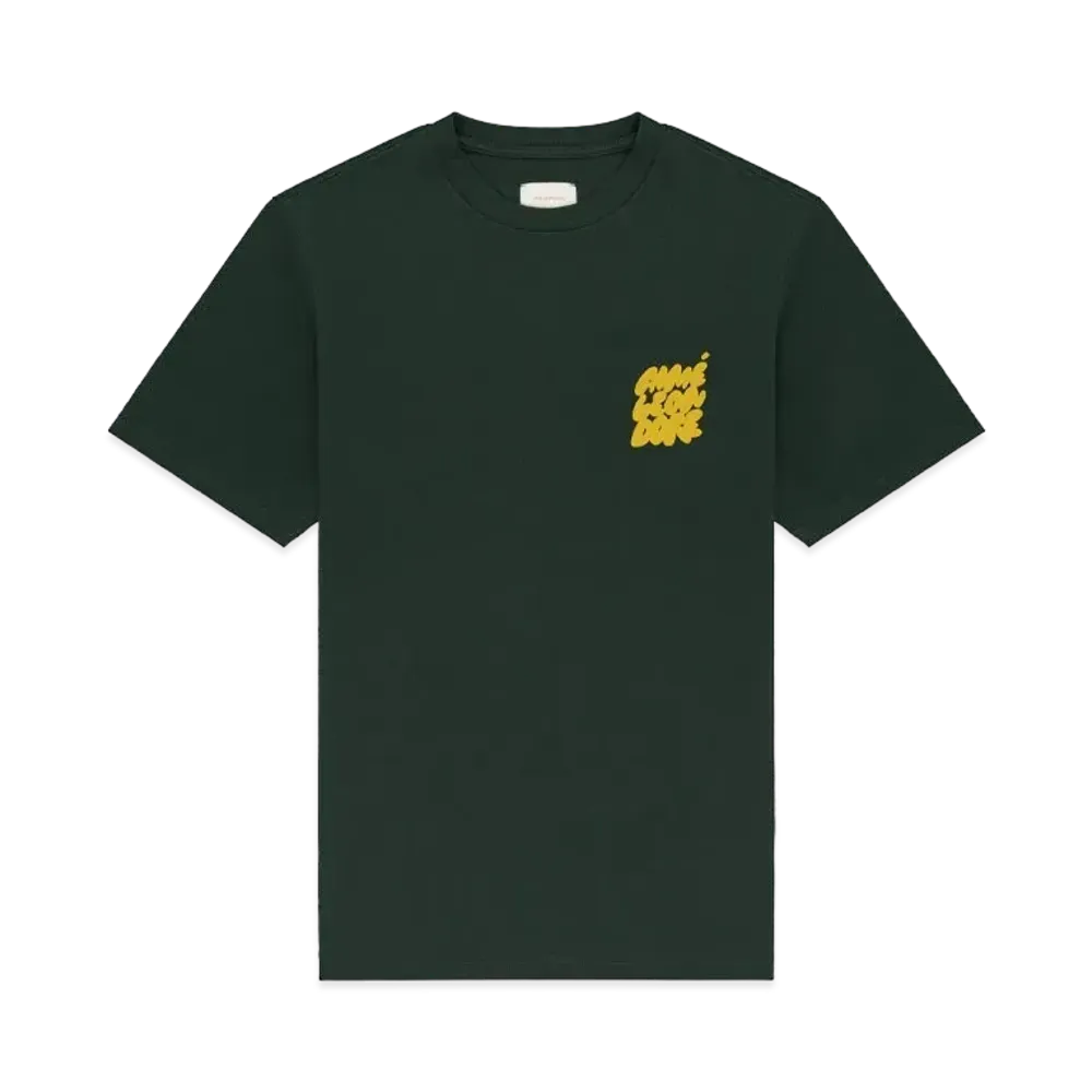Aime Leon Dore Stacked Logo Tee "Green"