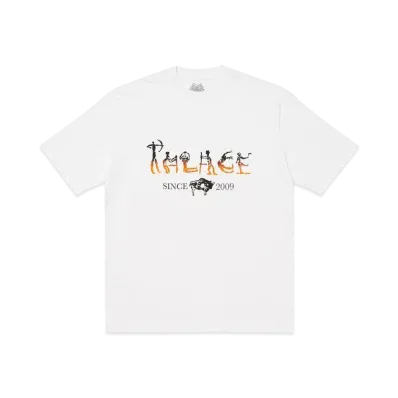 PALACE NEIN ELECTRICITY T-SHIRT "White"