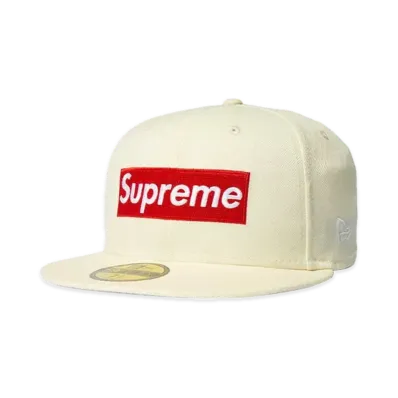 Supreme World Famous Box Logo New Era® "White"