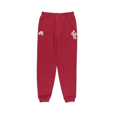 WIND AND SEA x Malbon Golf Sweat Pants "Burgundy"