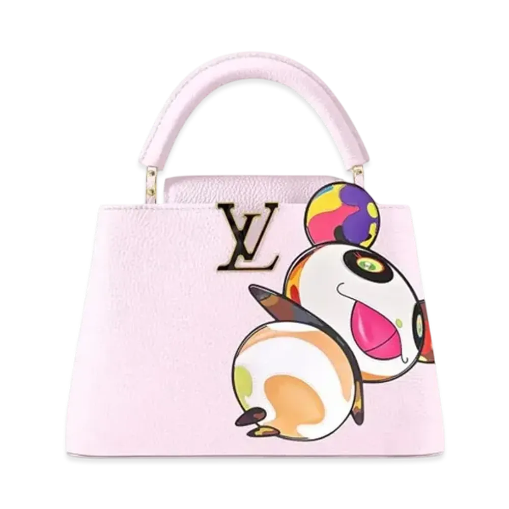 Louis Vuitton x Takashi Murakami Capucines BB "Opal Pink"