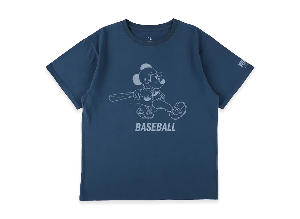 WIND AND SEA x SMOOTHY Baseball S/S Tee "Navy"
