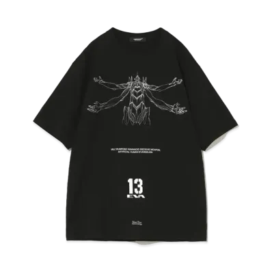 EVANGELION × UNDERCOVER T-SHIRT "Black"