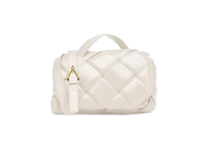 Bottega Veneta Padded Handle "Chalk"