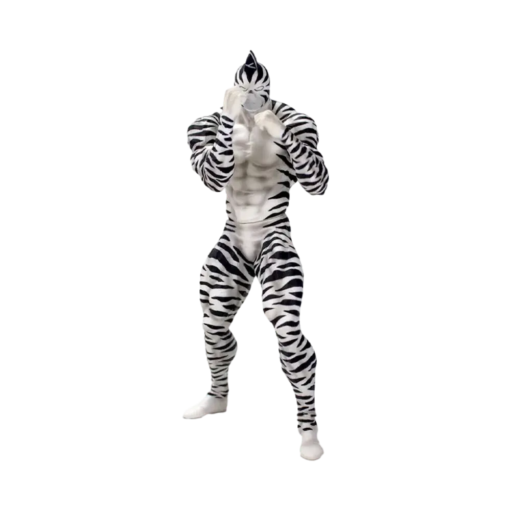 CCP "CCP Muscular Collection" -Kinnikuman Series- CMC No.Ex Kinnikuman Zebra 1.0 Original Color (With Doll Stand)