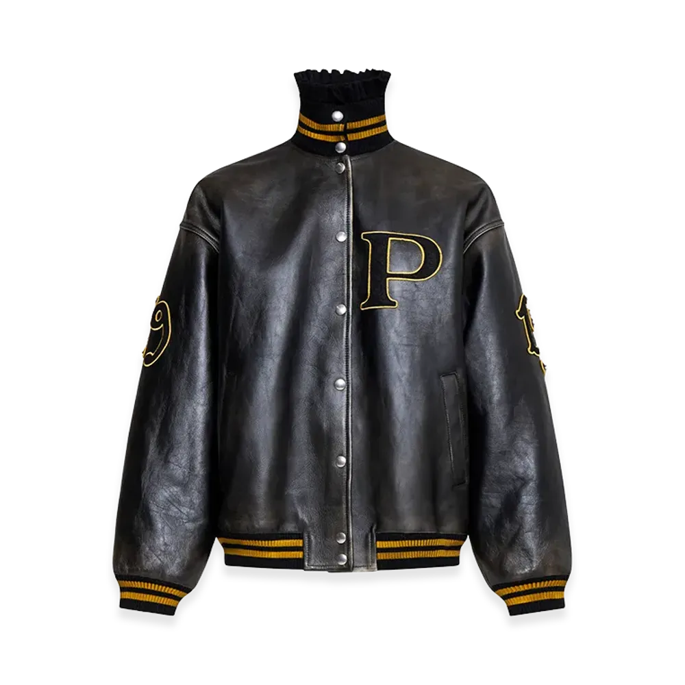 PRADA Women's Leather Jacket "Black"