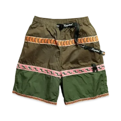 KAPITAL COMBER BARRY ECO BAKA SHORT PANTS 2021 "Khaki"