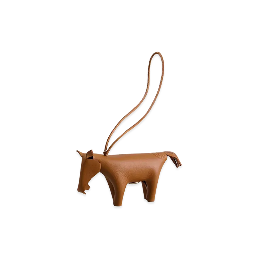 NICENESS Weldon Animal Motif Key Charm "Cognac"