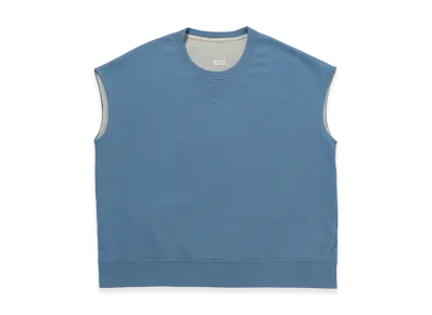 visvim Mondo Dual Sweat S/L DMGD "LT.Blue"