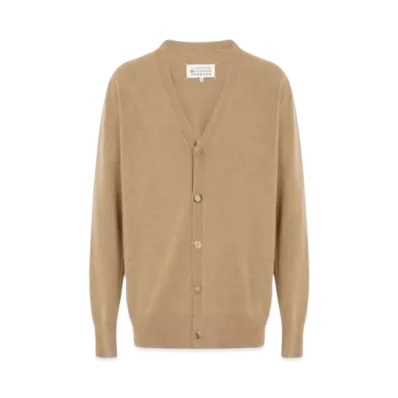 Maison Margiela V-Neck Cardigan "Camel"