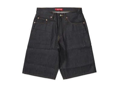 Supreme Baggy Selvedge Denim Short (26SS) "Rigid Indigo"