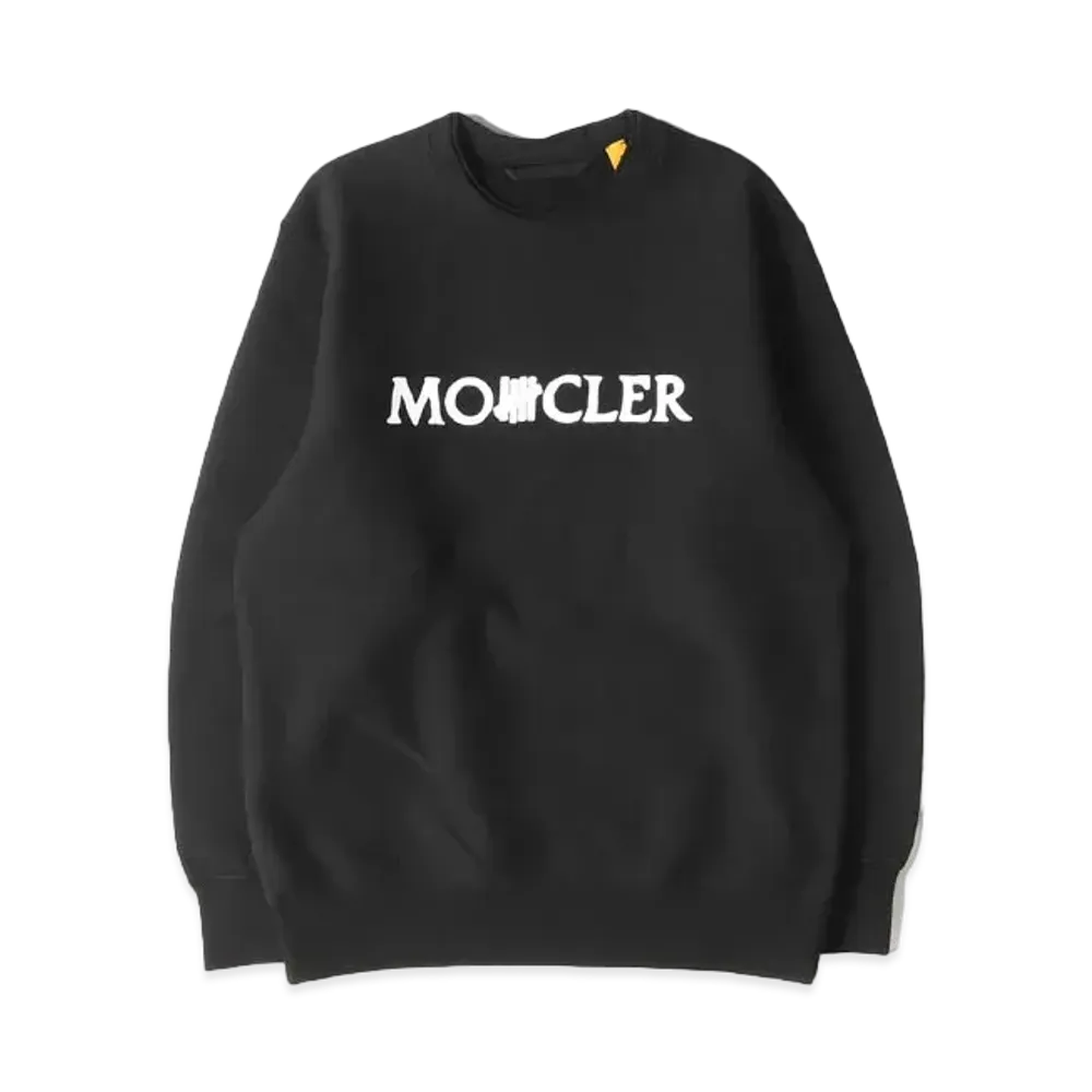 MONCLER Genius x UNDEFEATED Logo Crew Neck Sweat "Black"