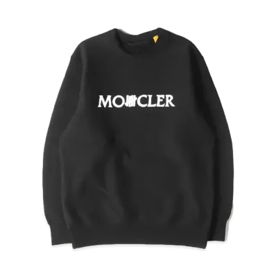 MONCLER Genius x UNDEFEATED Logo Crew Neck Sweat "Black"
