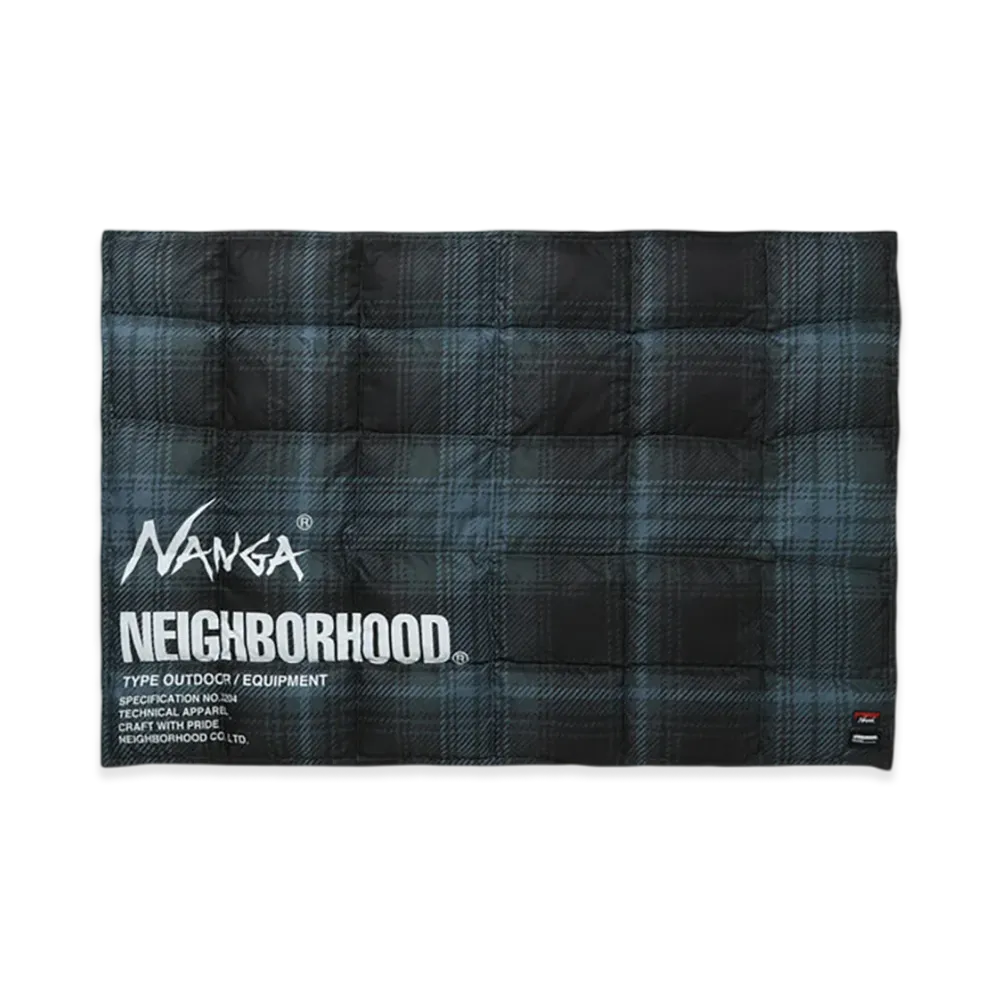 NEIGHBORHOOD x NANGA Down Half Blanket "Gray"