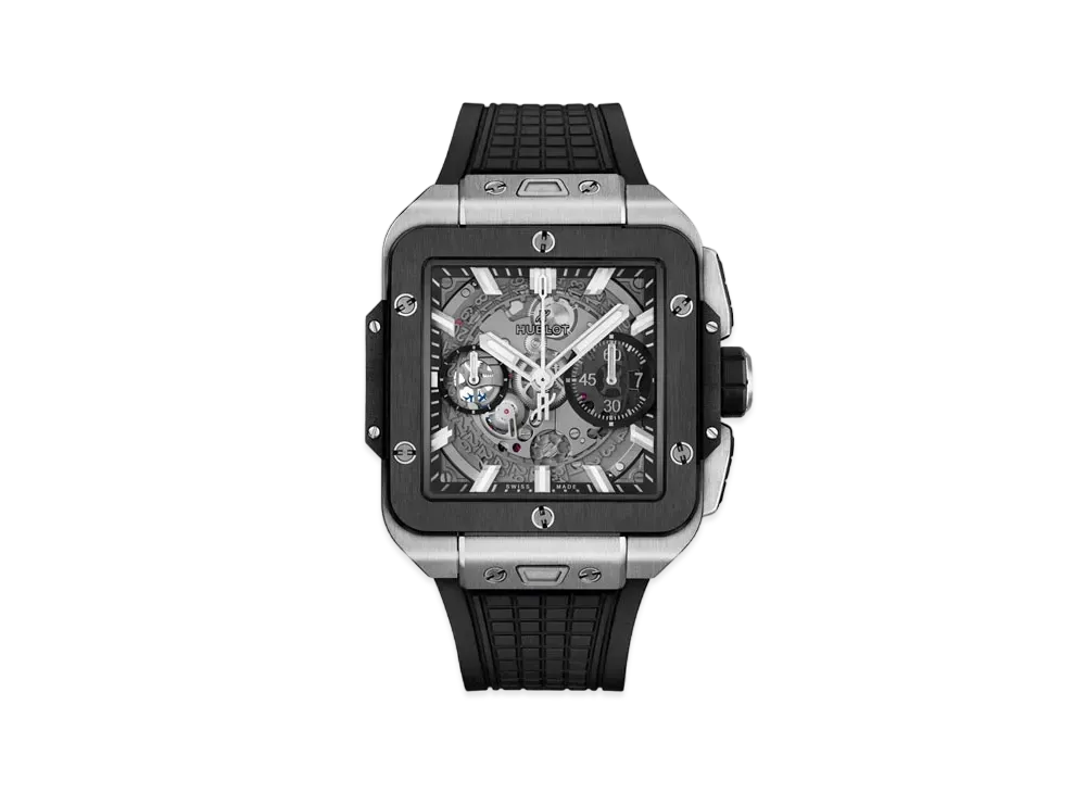 HUBLOT Square Bang Unico Titanium Ceramic 42mm