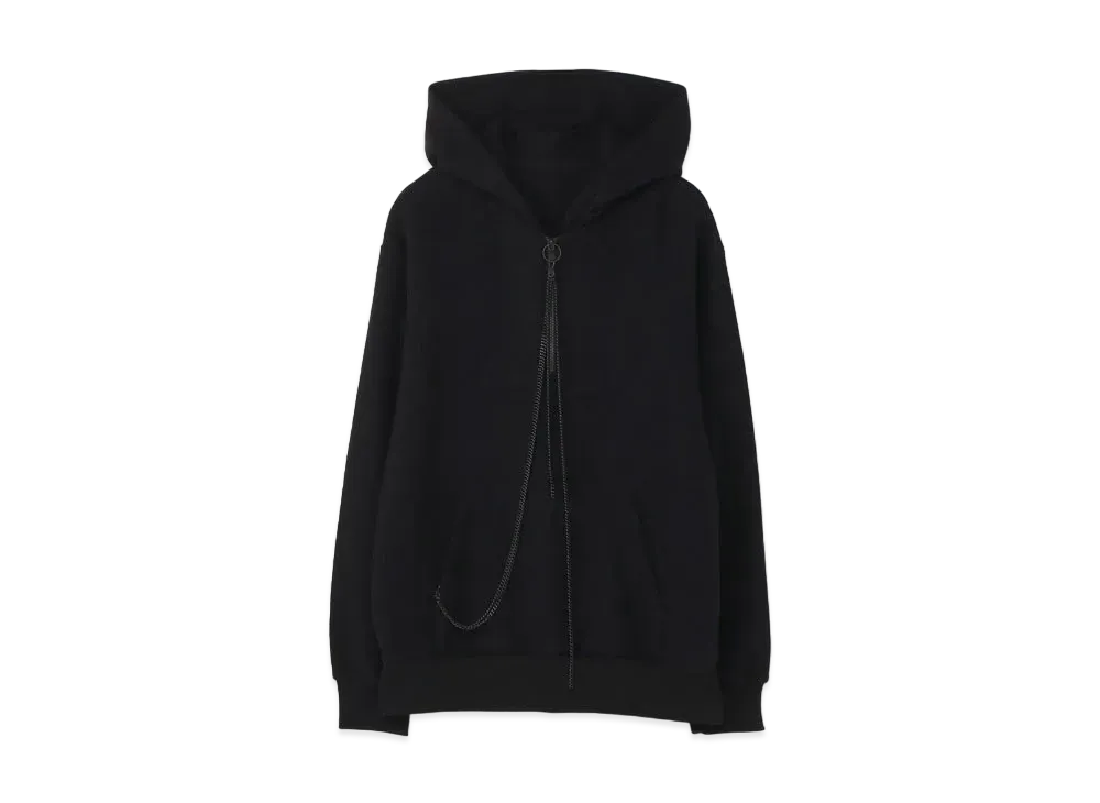 Yohji Yamamoto Y's FLEECE x CHAIN CHAIN PARKA B "Black"