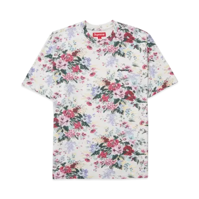Supreme Washed S/S Top (26SS) "Floral"
