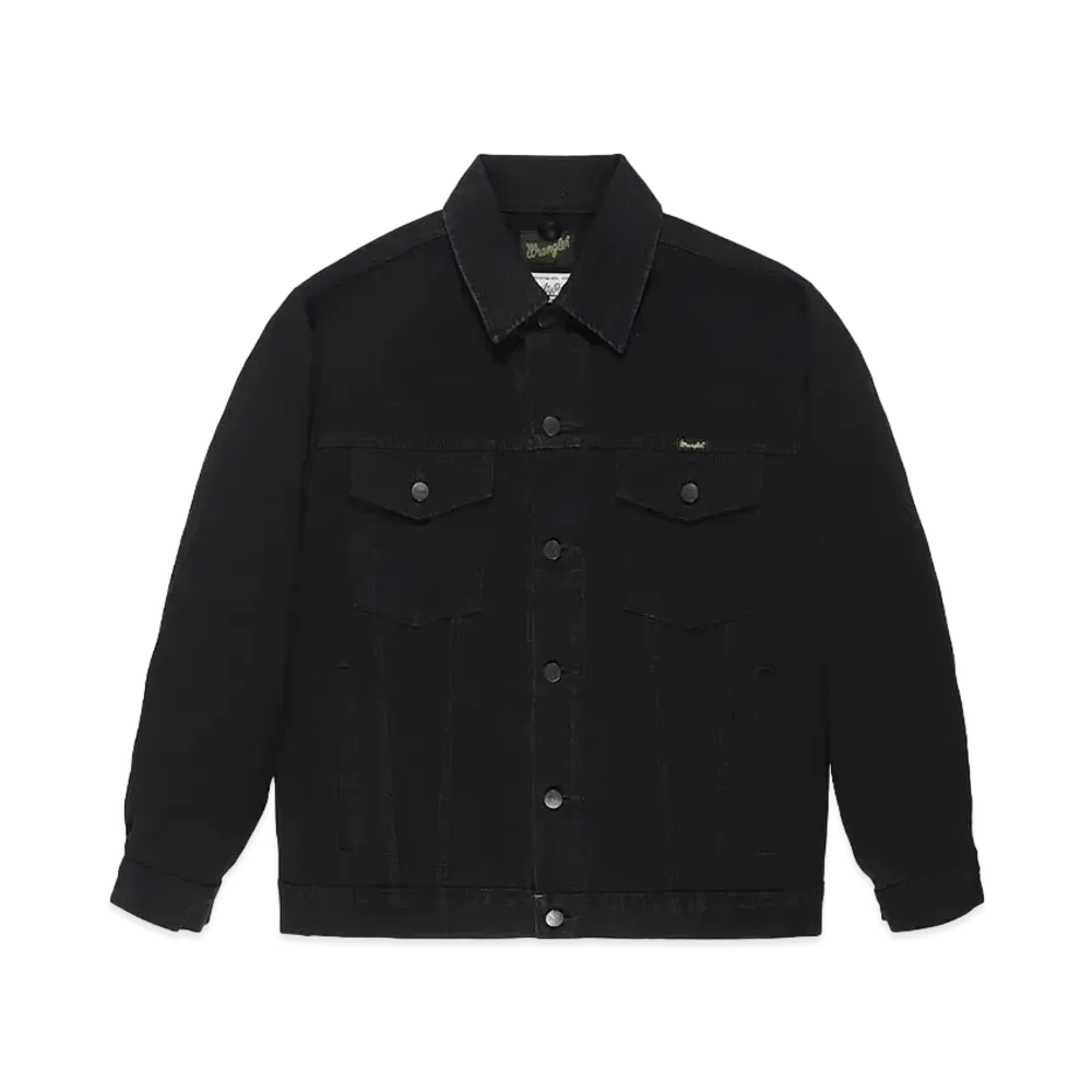 WACKO MARIA Wrangler / Denim Trucker Jacket "Black"