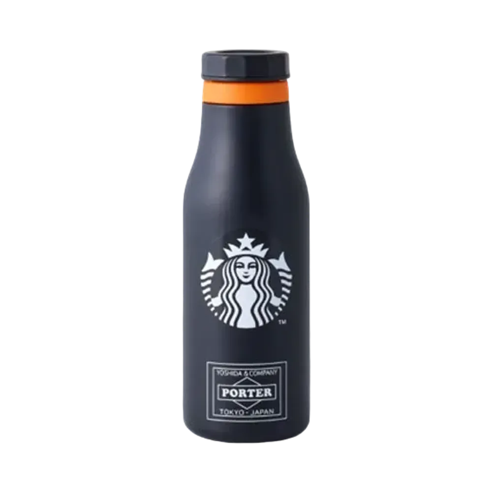 PORTER x STARBUCKS Stainless Logo Bottle 473ml "Black"