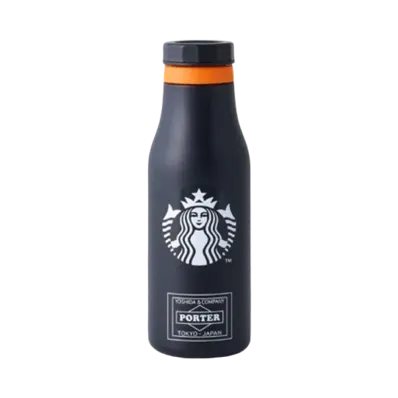 PORTER x STARBUCKS Stainless Logo Bottle 473ml "Black"