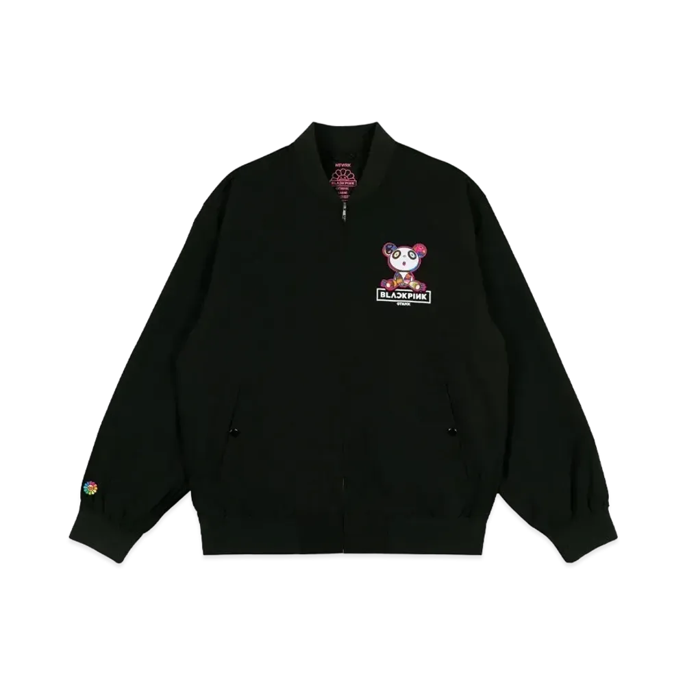 Takashi Murakami x BLACKPINK "In Your Area" Bomber Jacket "Vintage Black"