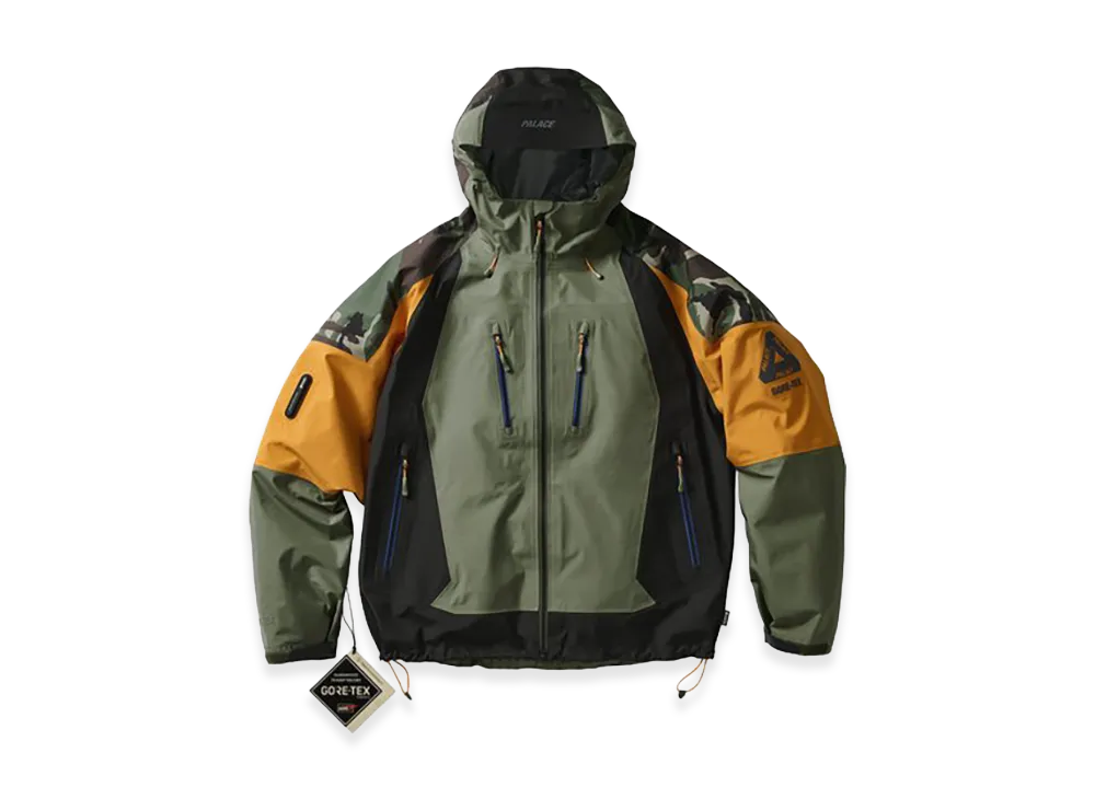 PALACE Gore-Tex 3L Remix Jacket "Green Mix"