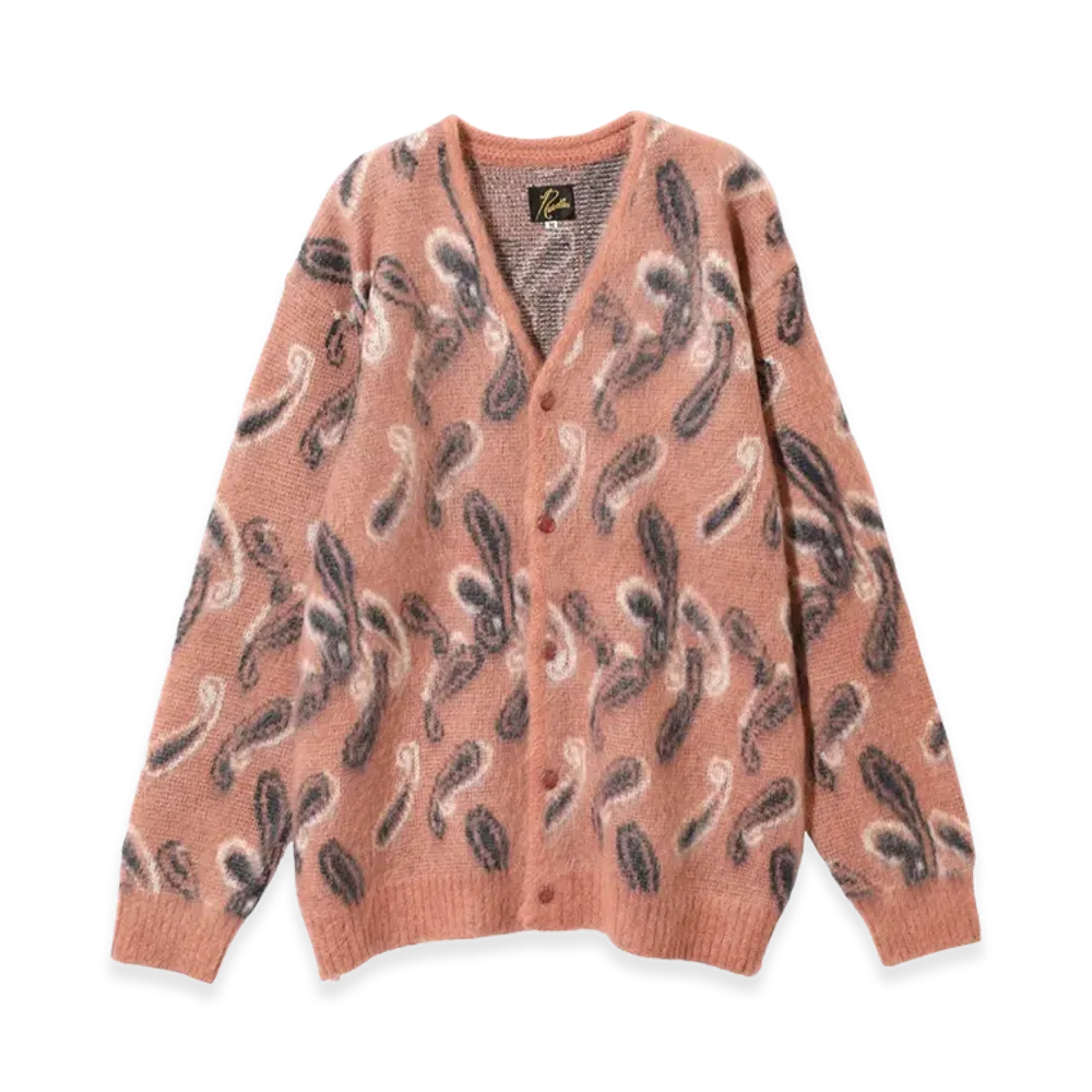 NEEDLES Mohair Cardigan "Paisley"