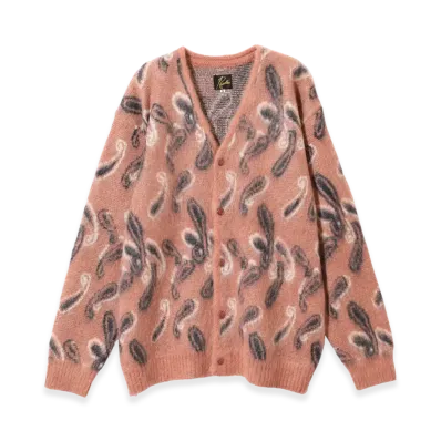 NEEDLES Mohair Cardigan "Paisley"