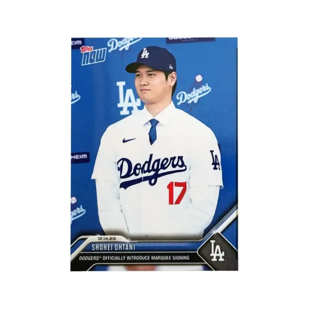 大谷翔平 [OS-23](2025 MLB トップスナウ JPカード)
