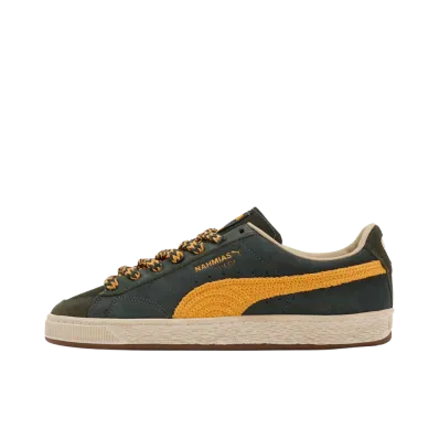 NAHMIAS × Puma Suede Crochet SB "Olive Earth/Ginger Tea"