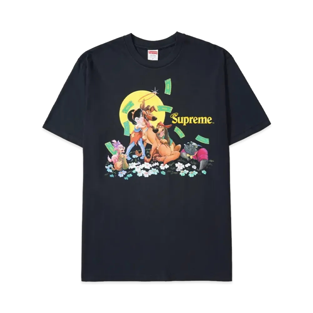 Supreme All Dogs Go To Heaven Tee "Navy"