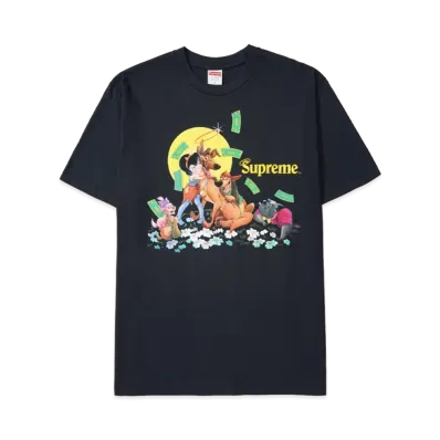 Supreme All Dogs Go To Heaven Tee "Navy"