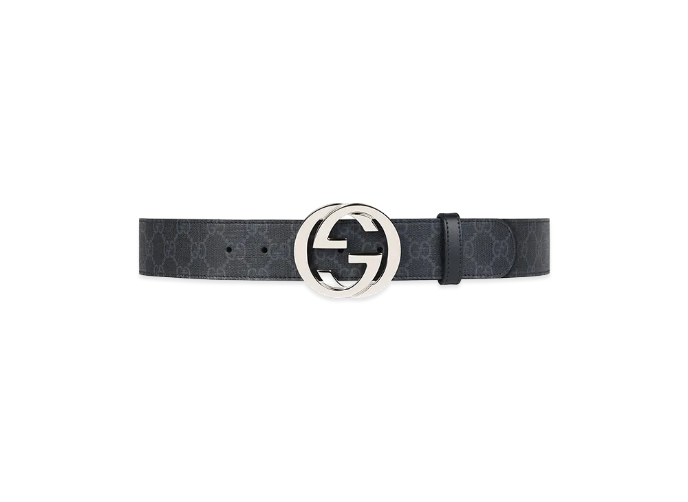 GUCCI 'GG Supreme' Belt "Black"