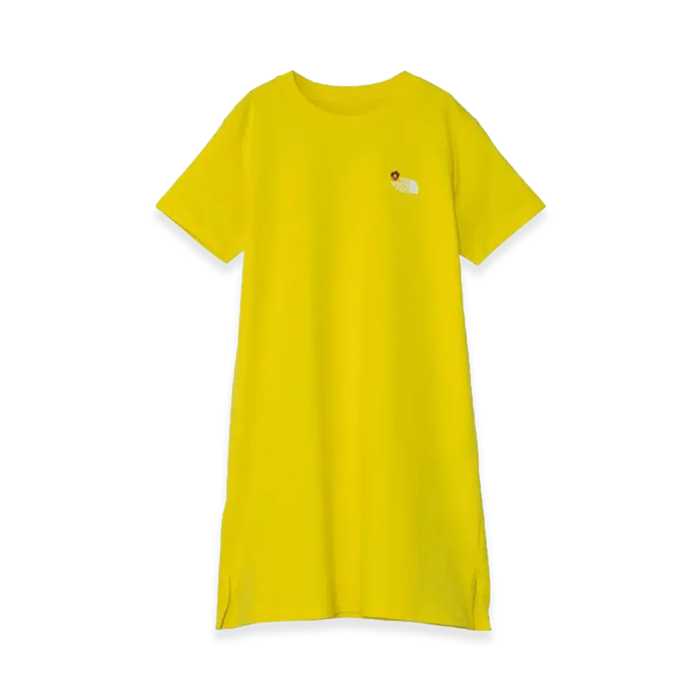 The North Face Girls Organic Onepiece Kids "TNF Lemon"